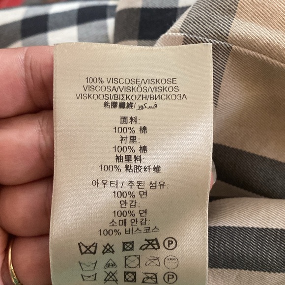 BURBERRY Beige Trench Coat UK14 US12 - Picture 12 of 15